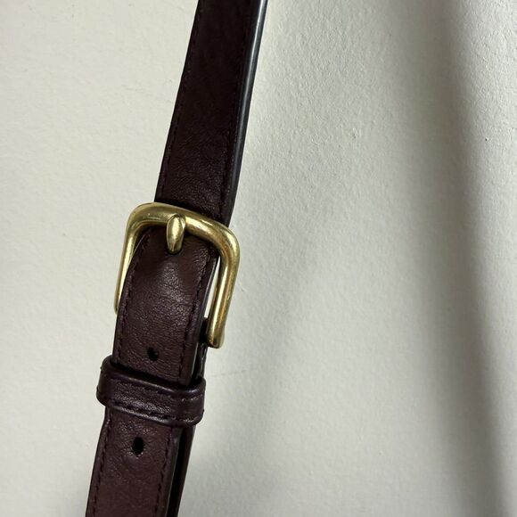 Vintage COACH Brown Leather City Bag Shoulder Bag Handbag #9790 Keychain - Picture 6 of 15